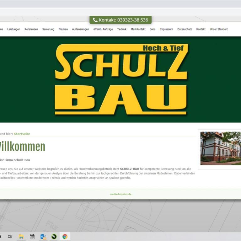 Homepage Werbeagentur Druckerei Stendal