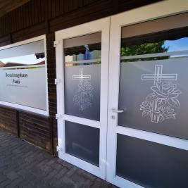 Schaufenster Beschriftung Werbeagentur Druckerei Tangermünde Havelberg Stendal