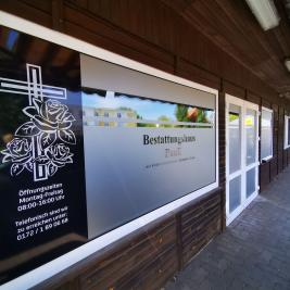 Schaufenster Beschriftung Werbeagentur Druckrei Stendal Tangermünde Havelberg