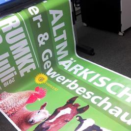 Planen drucken druckerei werbeagentur stendal