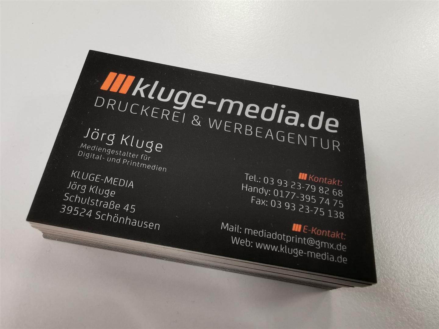 Druckerei und Werbeagentur, kluge-media.de aus dem Landkreis Stendal